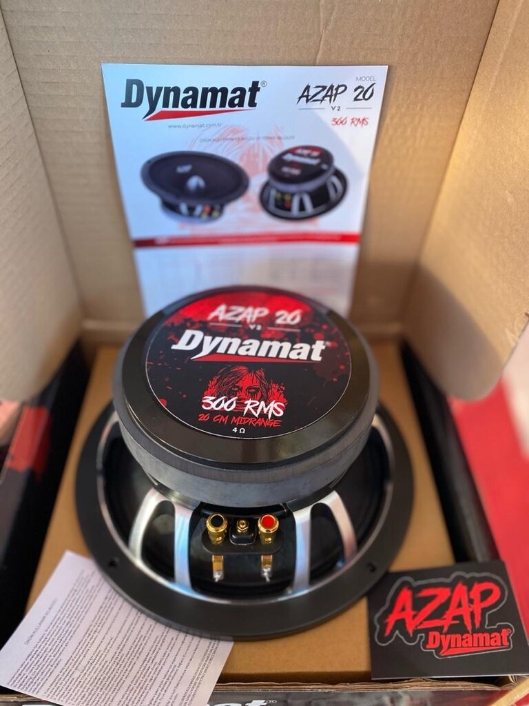 DYNAMAT AZAP 20 CM 300 RMS MİDRANGE - 4
