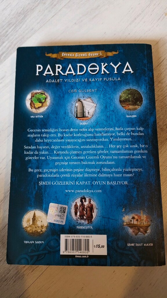 Paradokya Cem Gülbent kitap - 2