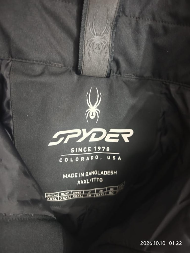 Sıfır Etiketli Spyder Leader 3XL Ceket & EXO Shield Pantolon Takımı - 17