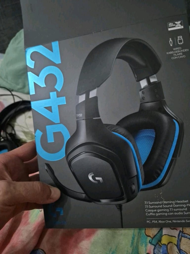 Logitech G432 7.1 Gaming Kulaklık – Çok Temiz – Garantili - 3