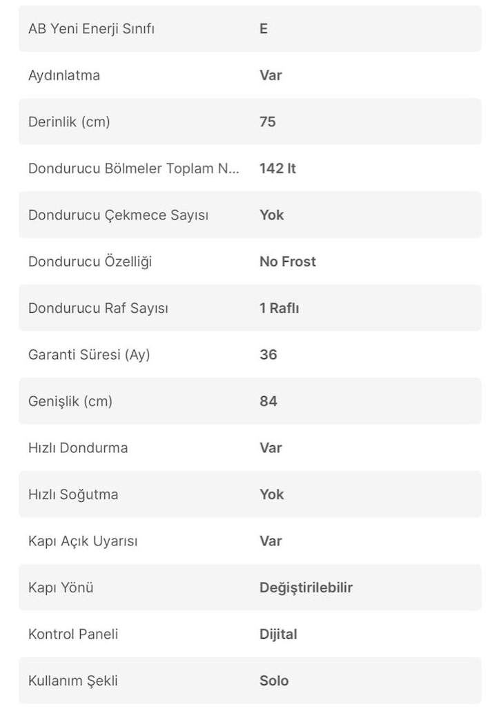 VESTEL BUZDOLABI NF64012 Ex Gı Pro Wifi - 3