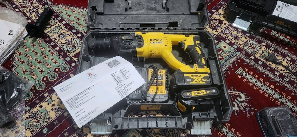 dewalt DCH133NT kırıcı şarjlı hilti - 6