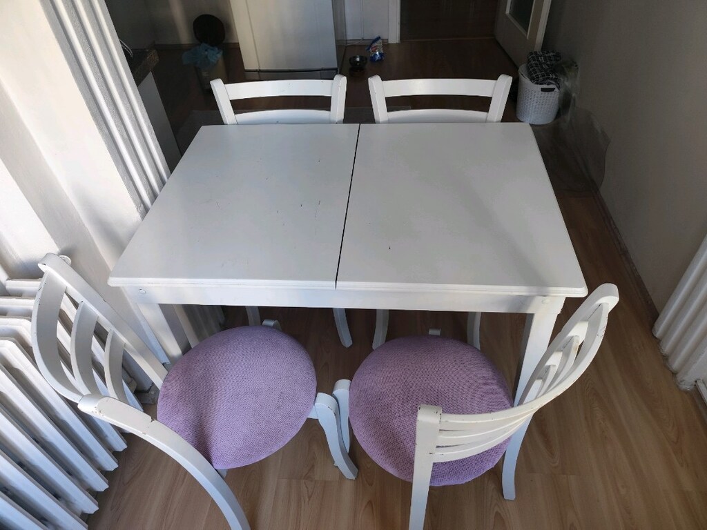 ahşap yemek masasi - 2