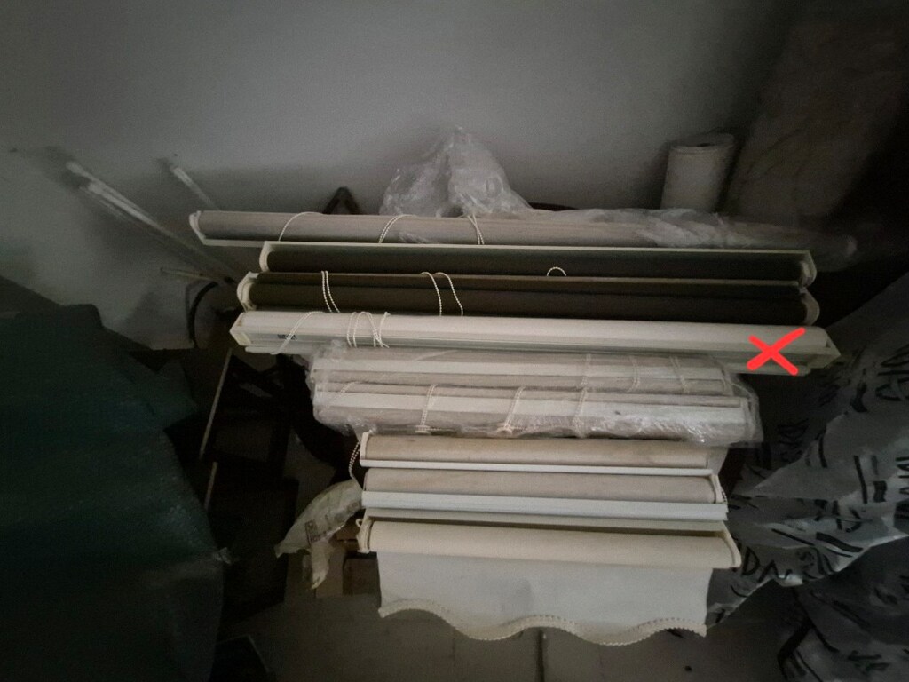 Bej ve Gri Düz Zebra Desen Stor Perde - 11