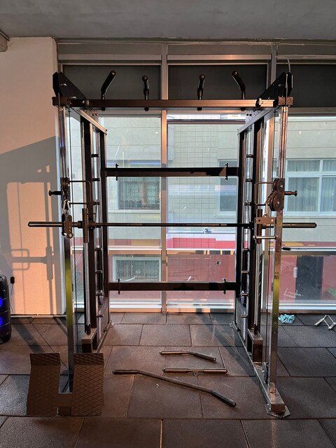 SMITH MACHINE + CABLE STATION | FULL BODY İSTASYON | TÜM EKİPMANLARI