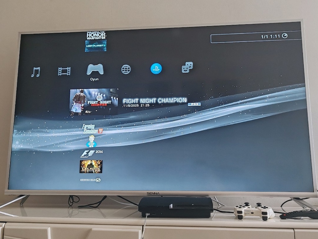 PS3 slim kasa 30/35 oyun var - 15