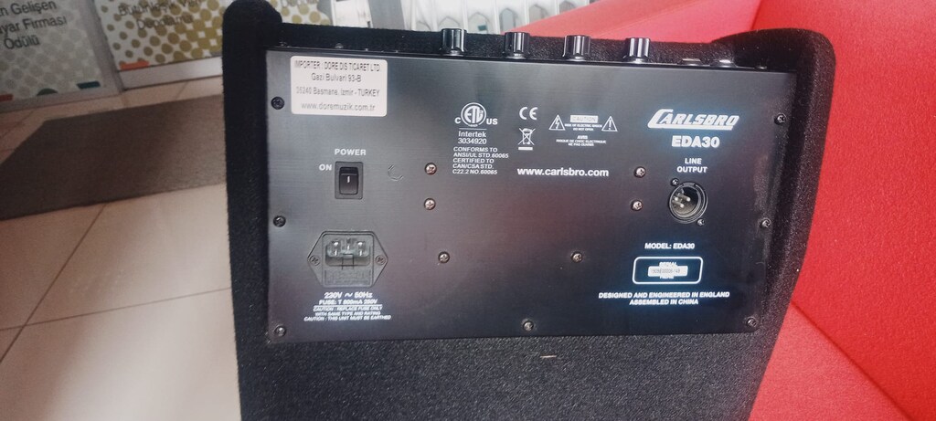 Carlsbro Eda30 B Bluetooth 10" Davul Monitör Amfi - 6
