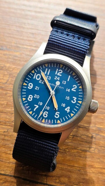 Hamilton Kurmalı Mechanical Mavi H69439940