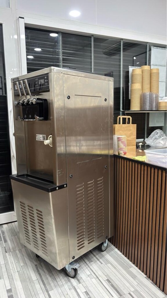 Vosco VD635AP 3 Kollu Soft Dondurma Makinesi – 28 Lt/Saat - 4