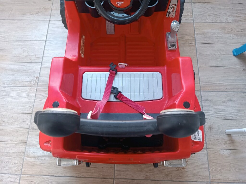 Pilsan Ranger 12 V Uzaktan Kumandalı Akülü Jeep Kırmızı - 5