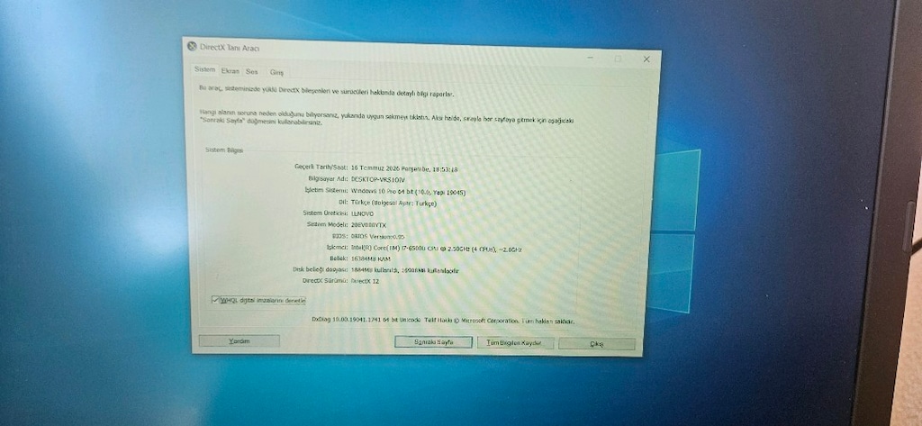 lenovo thinkpad E560 - 2