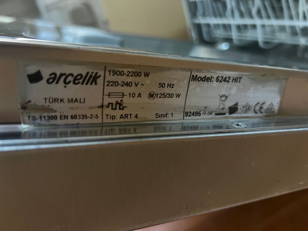 ARÇELİK İNOX BULAŞIK MAKİNESİ - 7