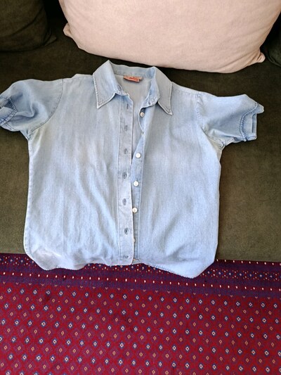 mavi jeans bayan kot gömlek