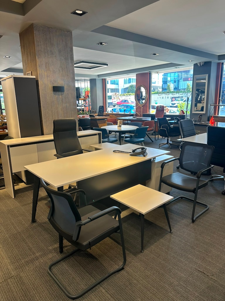 KLAS OFİS ÜSKÜDAR BEYAZ MAKAM TAKIMI SIFIR ÜRÜN - 2