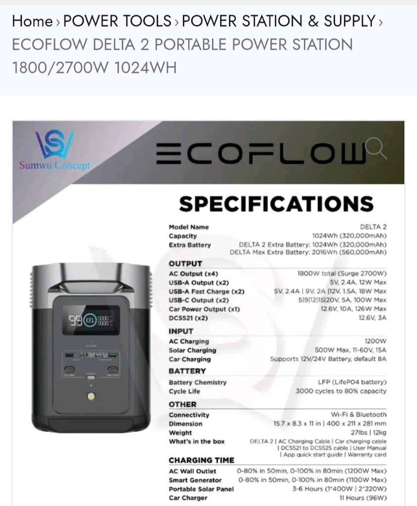 ECOFLOW DELTA 2 - 3