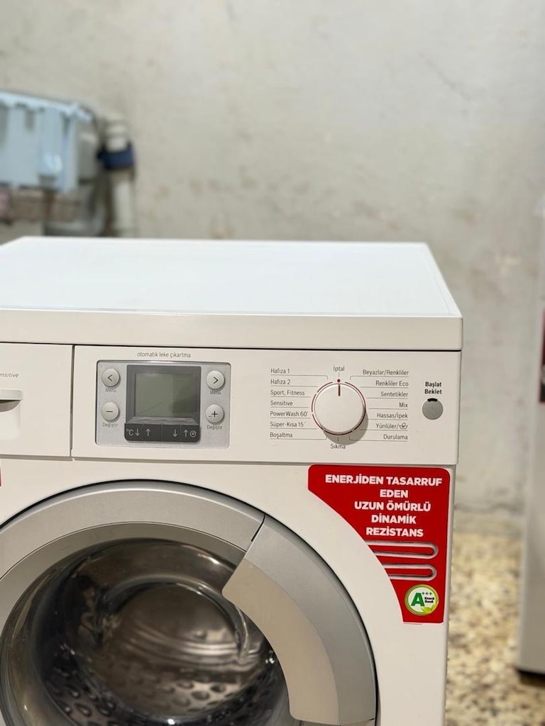 BOSCH MARKA 11 KİLO ÇAMAŞIR MAKİNESİ TERTEMİZ - 3