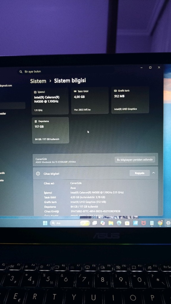 Asus vivoobok 15 - 2