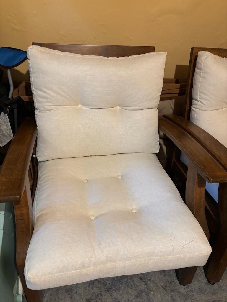 Balkon Bahçe Teras için Ahşap Koltuk seti - 4