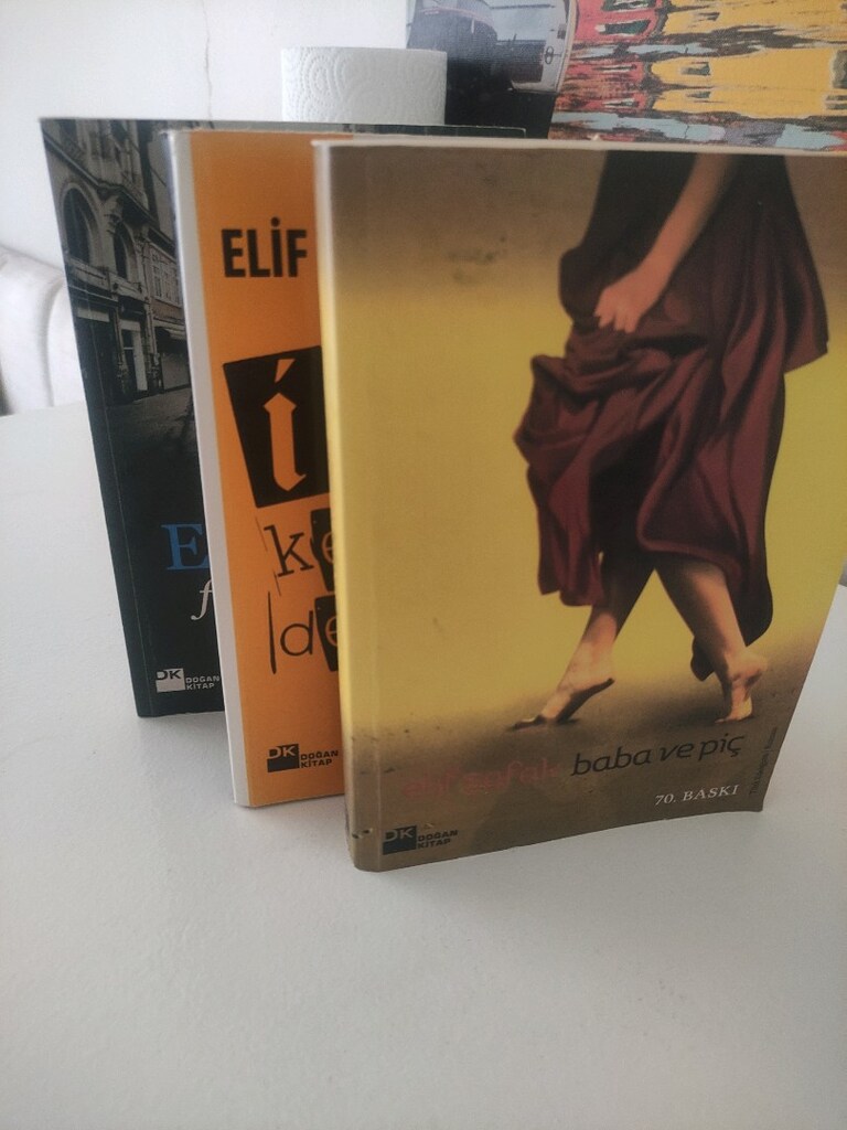 Elif Şafak 3 kitap - 3