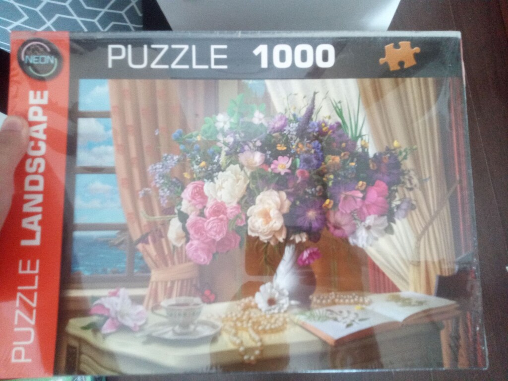 1000 parça puzzle sıfır ambalajında.. - 7