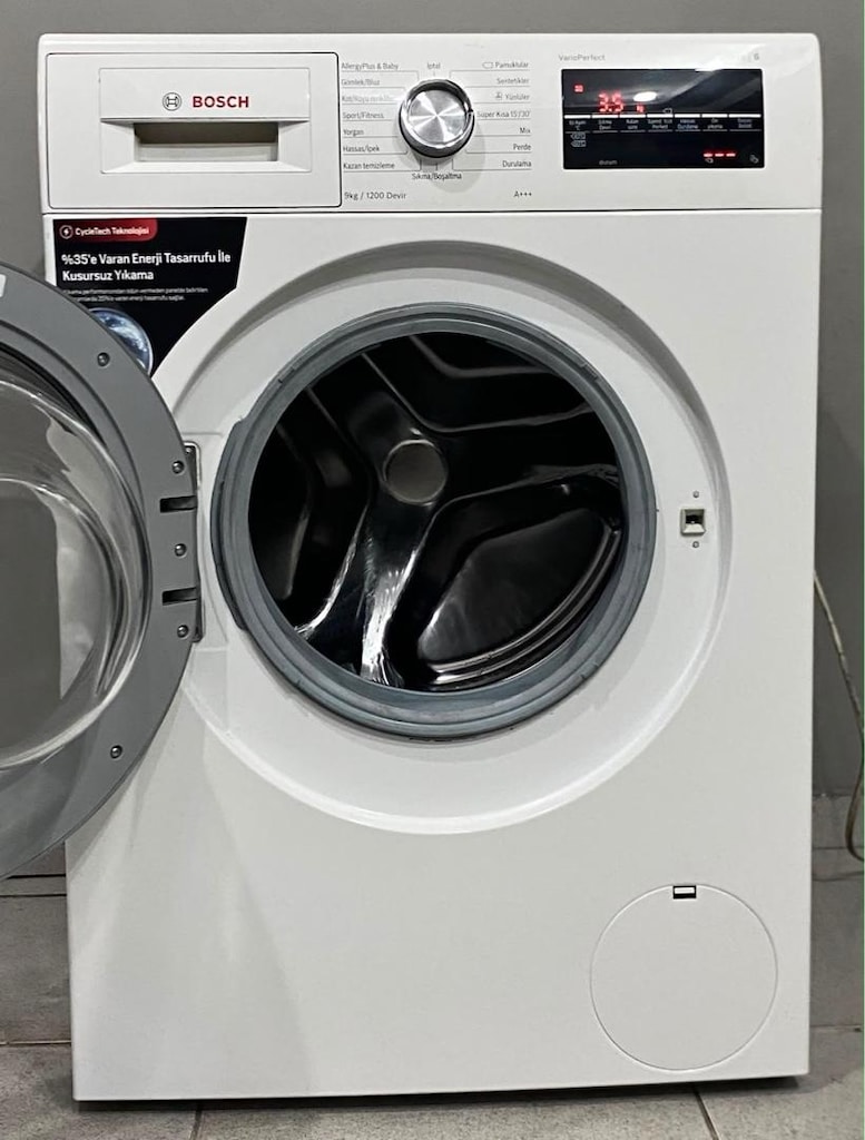 BOSCH 9 KG A+++ 1200 DEVİRLİ YENI NESIL İNVERTER ÇAMAŞIR MAKİNESİ - 4