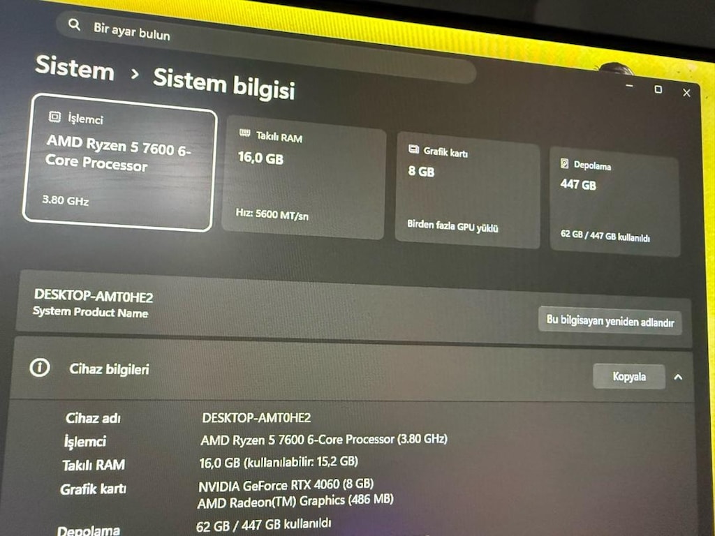 DDR5 Gaming Bilgisayar Kasası - 9
