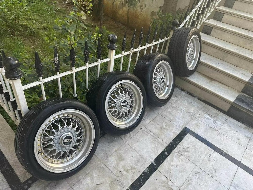 BBS RS 2 ÇELİKJANT lastik1.adt 1.Adt Michelin petlas 215.55.16 - 2