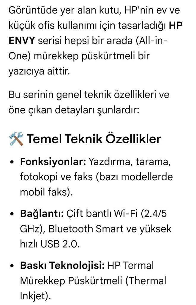 hp envy 110 yazıcı tarayıcı - 15