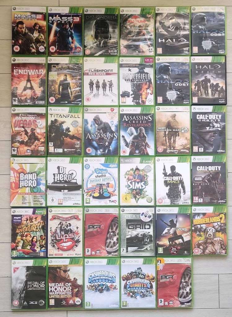 Xbox 360 Oyunları. Toplu yada Tekli Satış.. Açıklamayı okuyun!! - 2