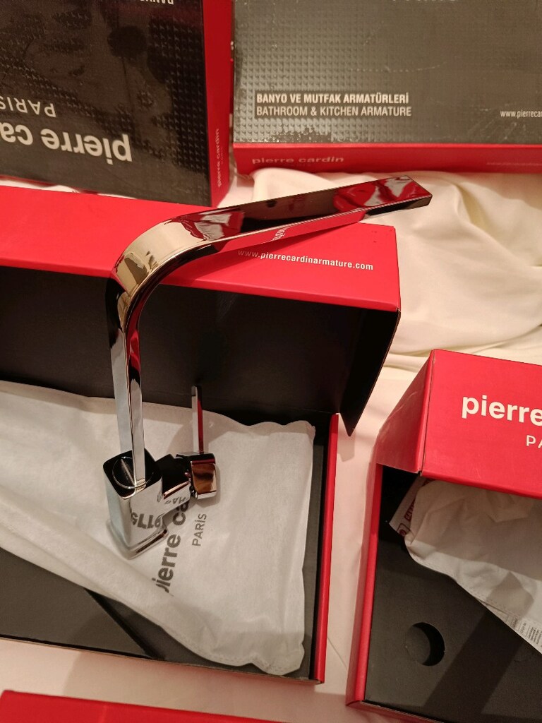 mutfaklarınıza lavabolarınıza armatür Pierre Cardin - 9