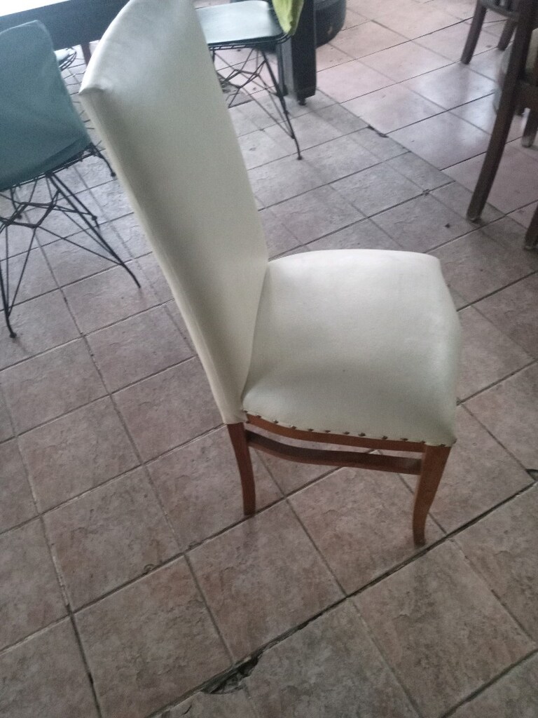 1 adet deri sandalye - 3