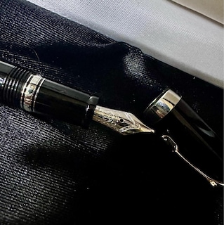 Montblanc Bohème Noir Platinum Dolma KalemRef. 25110 Full Set - 6