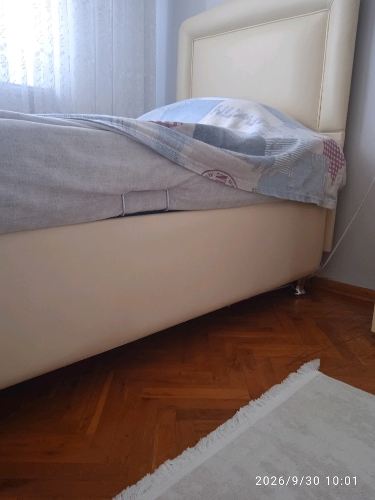tek kişilik bazalı yatak karyola başlık - 4