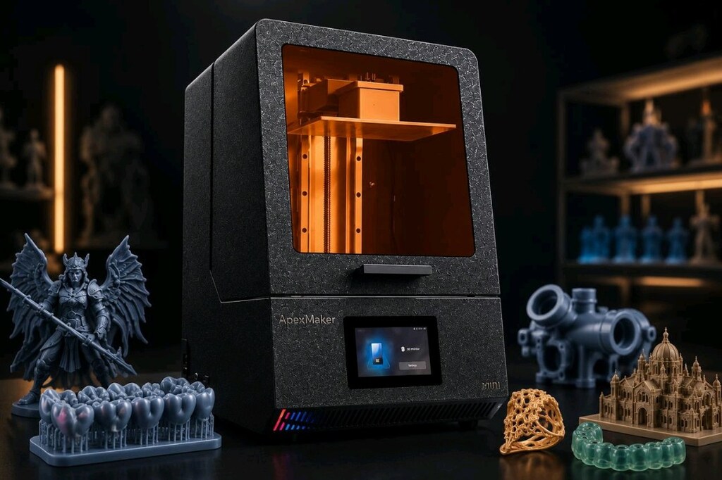 Apex Maker X1 MINI 14K Endüstriyel Reçine 3D Yazıcı - 3