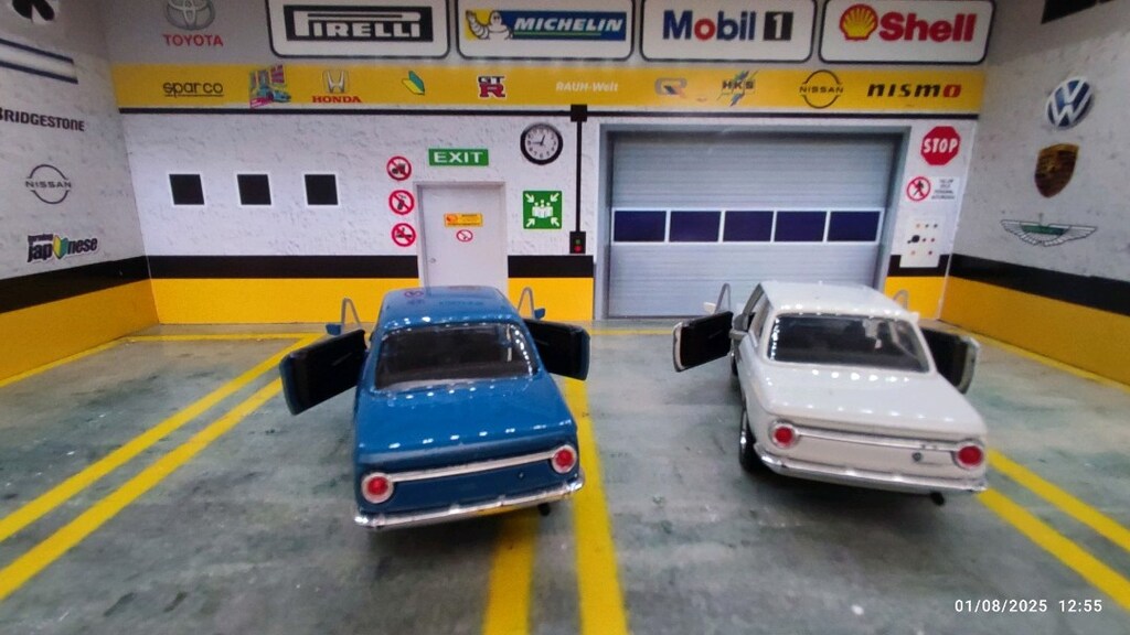 BMW 2002 Tİ MODELİ METAL DİECAST OYUNCAK ARABA - 8