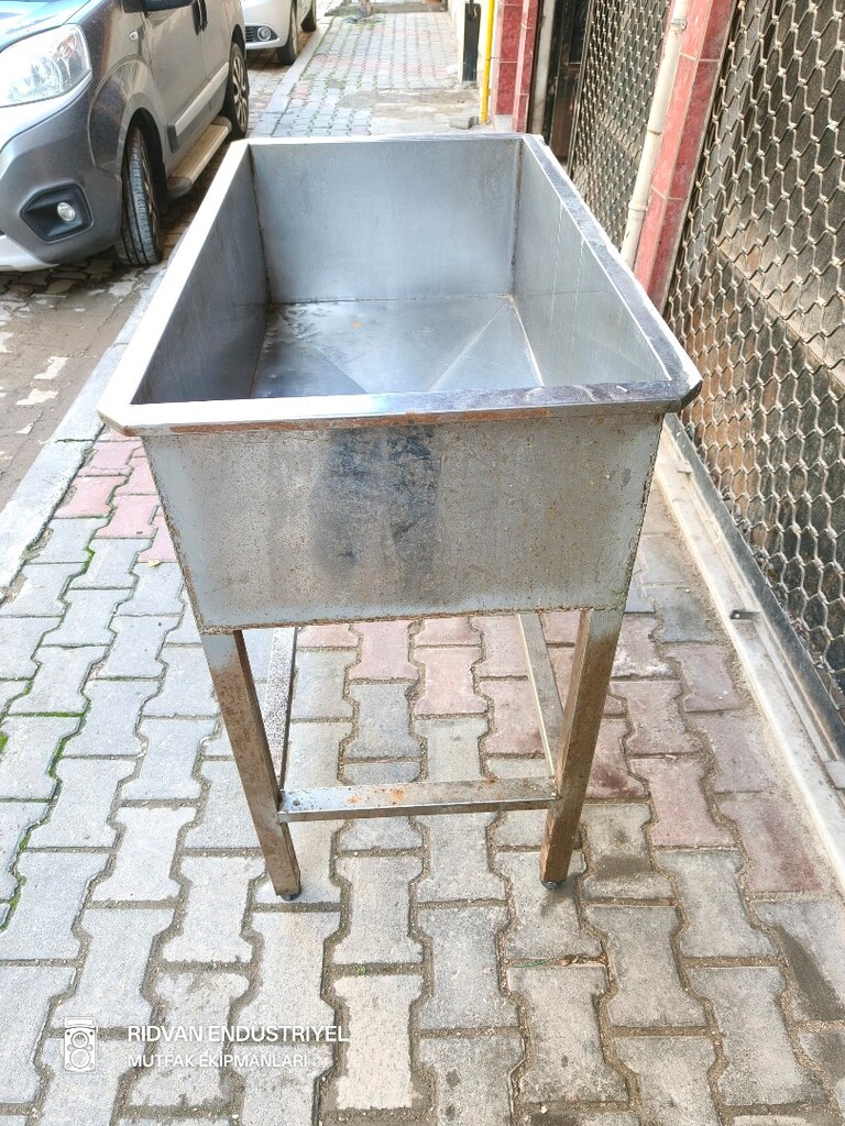 krom evye bulaşık yıkama lavabosu krom evye tezgahı - 7