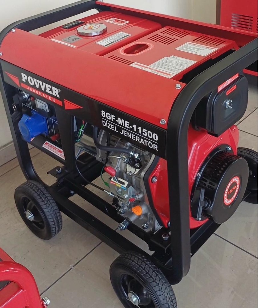 power 11500 lük dizel jeneratör garantili - 9