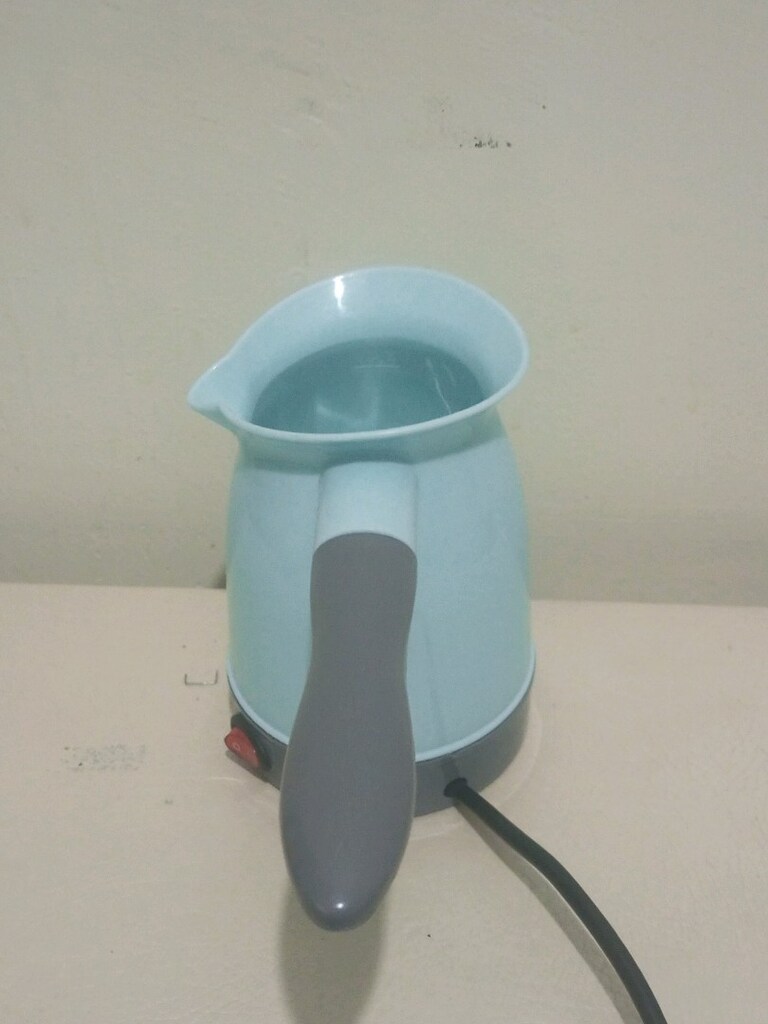 Pastel Mavi Elektrikli Kahve Makinesi - 2