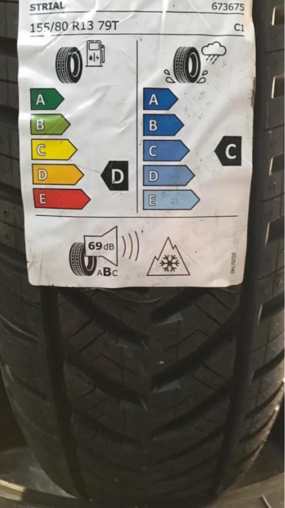 155/80/13 Ebat Sıfır Mevsimlik M+S. - 4