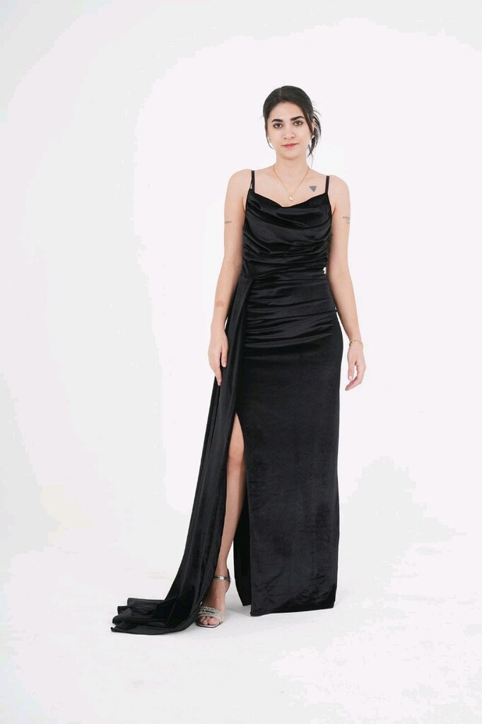 inci kadife abıye arvenmoda ürünü M, L, XL bedenler mevcuttur - 4