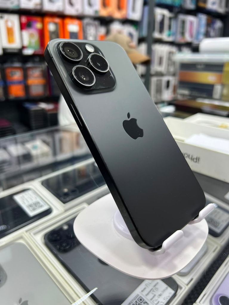 İPhone 15 Pro 128-Pil 100-Kutu Faturalı-Apple TR Cihazı - 4