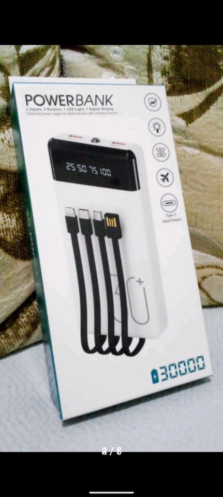 POWERBANK 30000 MAH GÜCÜNDE SIFIR ÜRÜN - 4