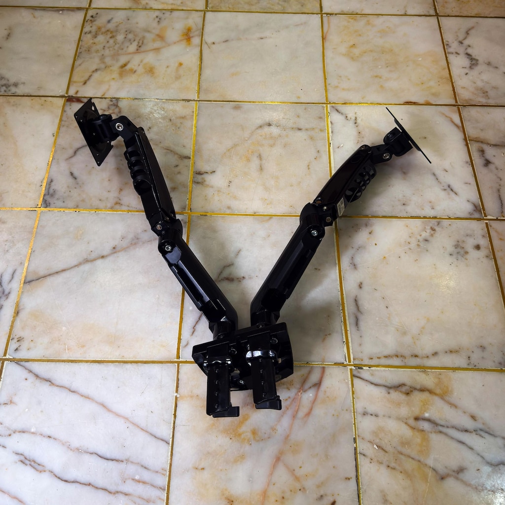 North Bayou NB F160 17"-27" Çift Kollu Amortisörlü Monitör Standı - 2