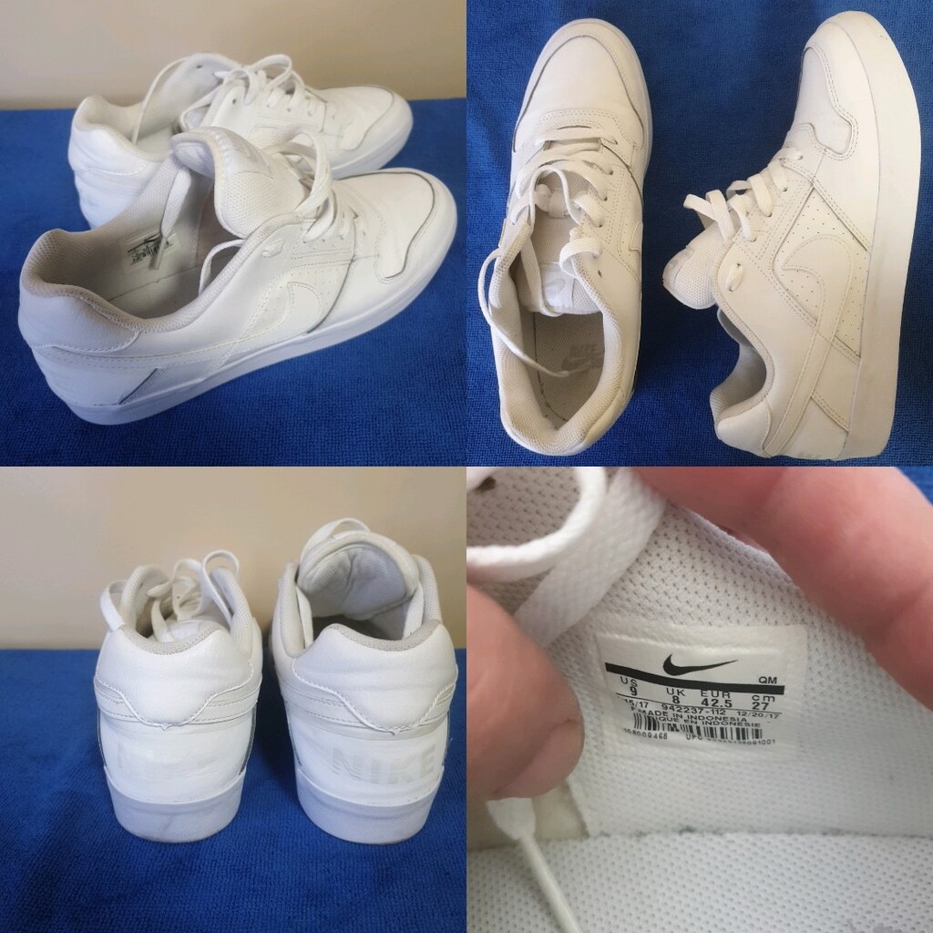 Nike SB Delta Force Vulc "Triple White" (Tam Beyaz) - 6