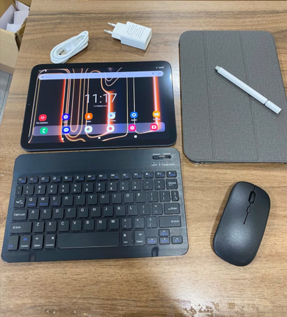 Teknomie Tab One Tablet | Klavye + Mouse + Kılıf + Malem - 3