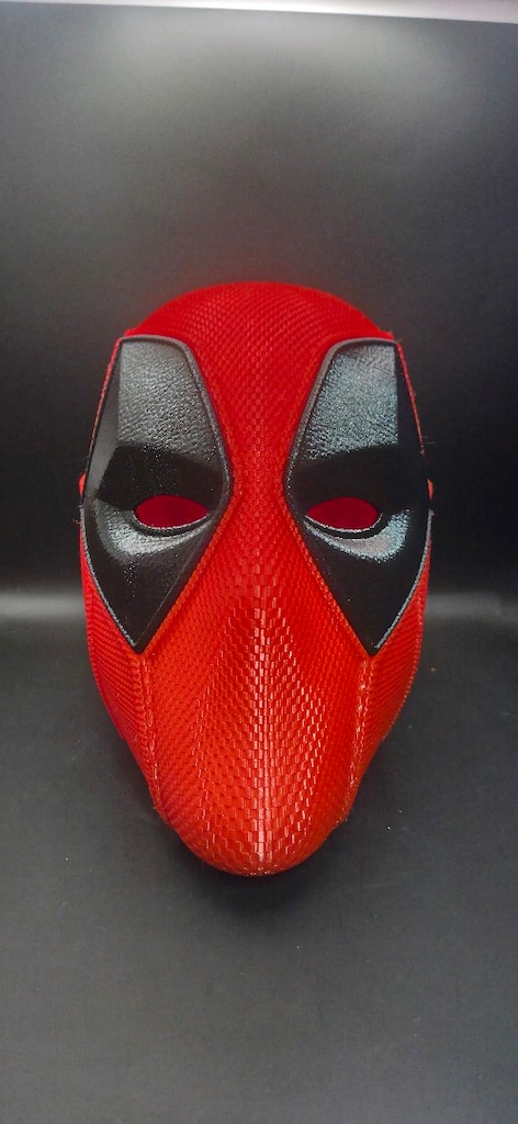 DEADPOOL MASKESİ – 3D BASKI - 4