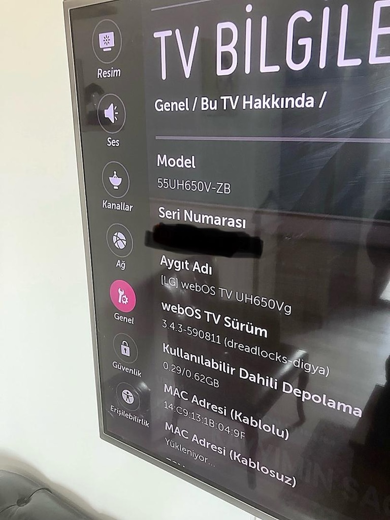 LG 55” 139 cm 4K ultra hd televizyon füme gri çerçeve - 5