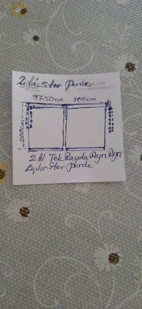STOR perde TEKRAYDA 2 BAGIMSIZ STOR PERDE - 5