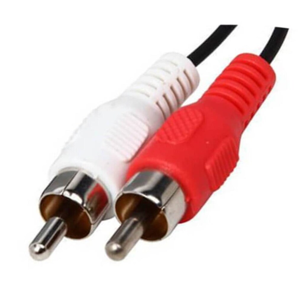 2 RCA Erkek To 3,5 mm. AUX Stereo Dişi Ses Dönüştürücü - 5