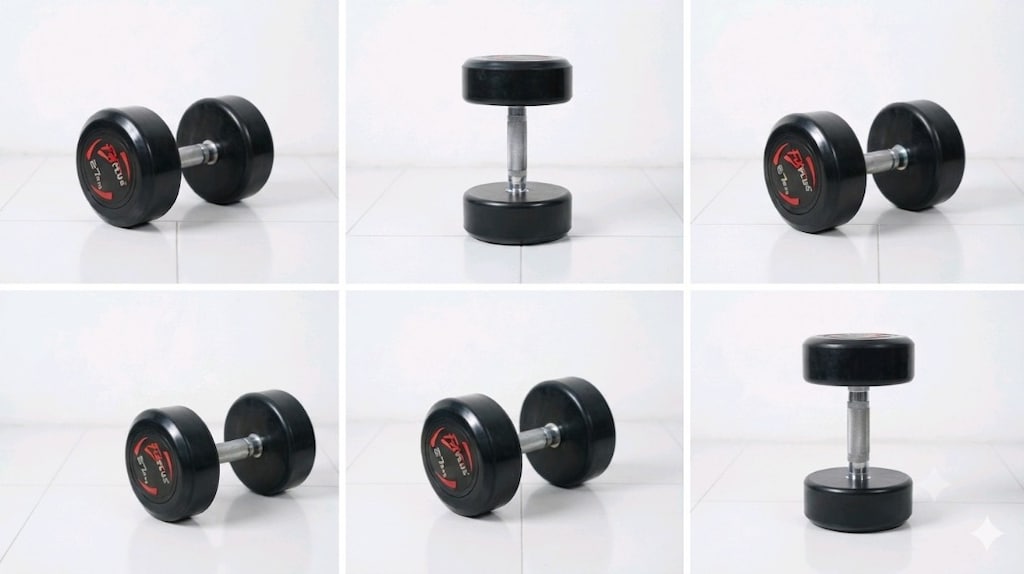 Fixplus Profesyonel Seri Dumbbell Ağırlık: 27,5 kg (Tek adet) - 2
